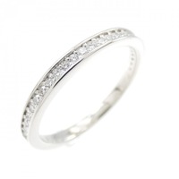 PT ハーフエタニティ ダイヤモンド リング 0.123CT