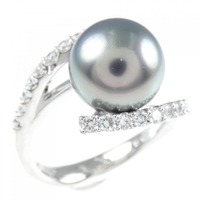 PT 黒蝶パール リング 10mm