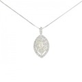 【新品】PT ダイヤモンド ネックレス 1.00CT