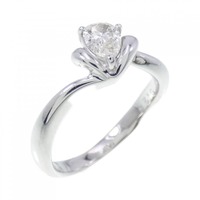 K18WG ダイヤモンド リング 0.26CT