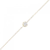 K18YG ダイヤモンド ブレスレット 0.1CT
