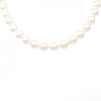 シルバークラスプ アコヤパール ネックレス 8mm