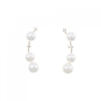 【新品】K18YG アコヤパール ピアス