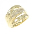 K18YG ダイヤモンド リング 0.10CT