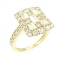 K18YG ダイヤモンド リング 1.00CT