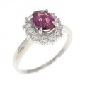 PT ルビー リング 0.80CT