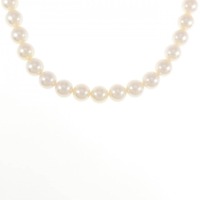 シルバークラスプ アコヤパール ネックレス 6.5-7mm