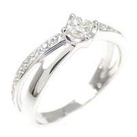 K18WG ダイヤモンド リング 0.2CT