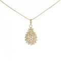 K18YG ダイヤモンド ネックレス 1.00CT