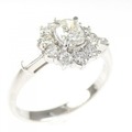 PT ダイヤモンド リング 0.34CT