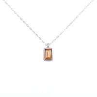【新品】PT ガーネット ネックレス 0.67CT