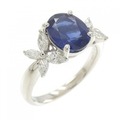 PT サファイヤ リング 2.506CT