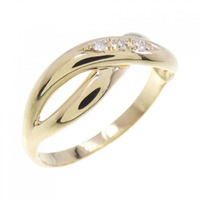 K18YG ダイヤモンド リング