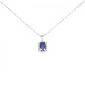 PT サファイヤ ネックレス 1.11CT