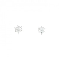 【新品】PT ダイヤモンド ピアス 0.307CT 0.302CT D SI2 Good