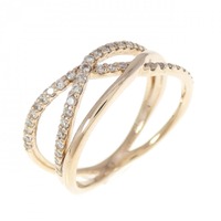 K18PG ダイヤモンド リング 0.35CT