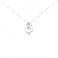 K18WG ダイヤモンド ネックレス 0.417CT