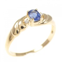 K18YG サファイヤ リング