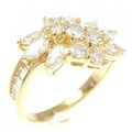 K18YG ダイヤモンド リング 0.93CT