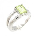 PT ペリドット リング 1.11CT
