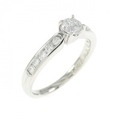 【新品】PT ダイヤモンド リング 0.328CT
