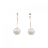 K18YG アコヤパール ピアス 8.2mm