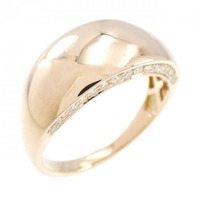 K18PG ダイヤモンド リング 0.26CT