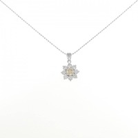 K18WG ダイヤモンド ネックレス 0.34CT