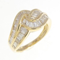 K18YG ダイヤモンド リング 1.01CT