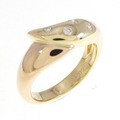 K18YG/K18PG ダイヤモンド リング 0.06CT
