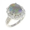 PT ブラックオパール リング 1.83CT