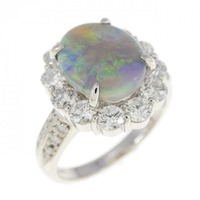 PT ブラックオパール リング 1.83CT