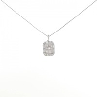 【新品】PT ダイヤモンド ネックレス 0.65CT