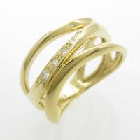 K18YG ダイヤモンドリング30％引き