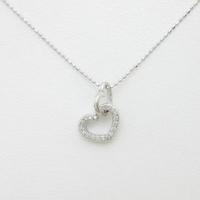 ポンテヴェキオ ハート ダイヤモンドネックレス