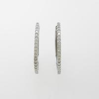 【リメイク】K18WG ダイヤモンドピアス20％引き