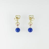K18YG ラピスラズリピアス20％引き
