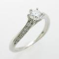 プラチナダイヤモンドリング 0．259ct・D・VS1・3EXT H＆C