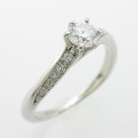 プラチナダイヤモンドリング 0．259ct・D・VS1・3EXT H＆C