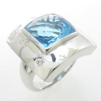 750WG ブルートパーズリング20％引き