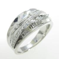 K18WG ダイヤモンドリング