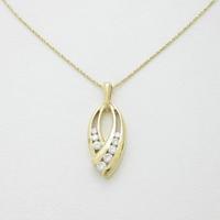 K18YG ダイヤモンドネックレス30％引き