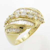 K18YG ダイヤモンドリング