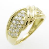 K18YG ダイヤモンドリング20％引き