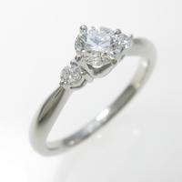 タサキ ダイヤモンドリング 0．34ct・F・VS2・3EXCELLENT