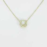 K18YG ダイヤモンドネックレス 0．587ct・I・SI2・GOOD20％引き