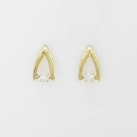 【新品】K18YG ダイヤモンドピアス30％引き