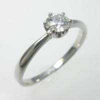 プラチナダイヤモンドリング 0．237ct・E・VVS2・3EXT H＆C