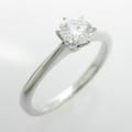 【リメイク】プラチナダイヤモンドリング 0．339ct・F・SI1・GOOD