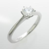 【リメイク】プラチナダイヤモンドリング 0．339ct・F・SI1・GOOD